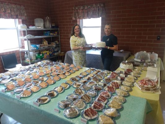 Desserts at one of our Hotdog Sales