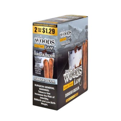 GOOD TIMES SWEET WOODS RUSSIAN CREAM CIGARILLOS 30CT