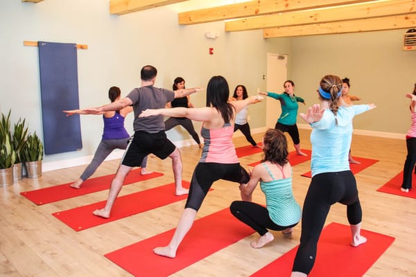 Yoga class at Nava Yoga Center