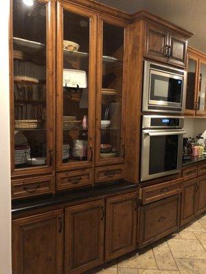 Buffet alder cabinet doors