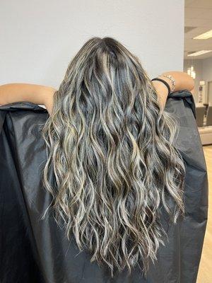 Ashy High Balayage