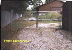 Fence Enterprises  installs quality fence to exacting specification for each customer.