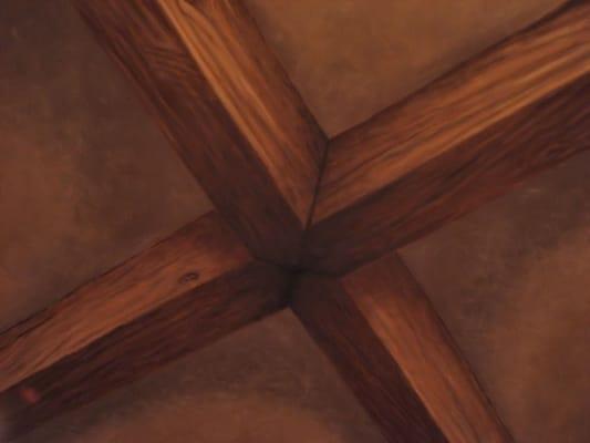 Trompe l'oeil ceililng