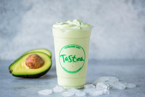 Avocado Avalanche: Creamy blended avocado smoothie