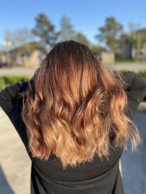 Rose Brown Balayage