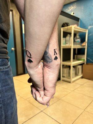 Couples tattoo