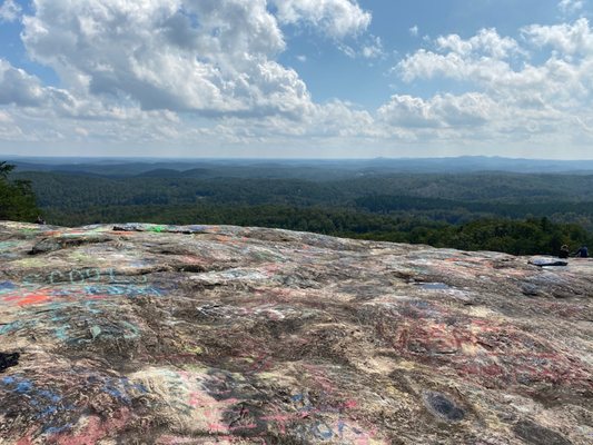 View at Bald Rock