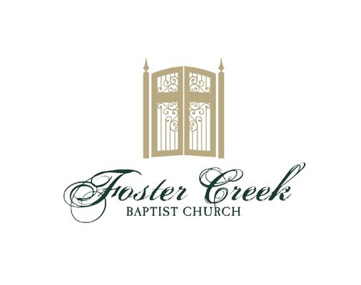 Our logo illustrates our core values and ministry orientation. Come let us explain them to you or go to fostercreekbaptist.org!