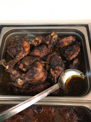 Spicy jerk chicken