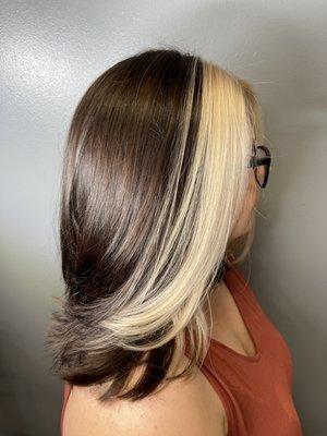 Block color blonde