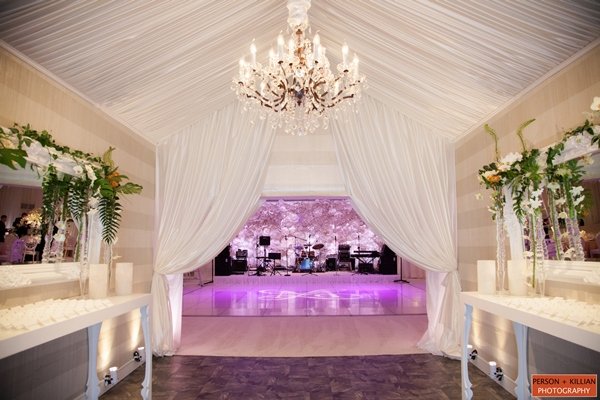 A Tented Wedding Reception in New England