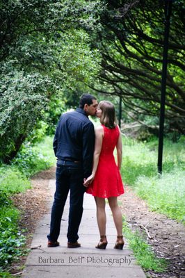 Photographing an engagement session means capturing a kiss, a quiet moment, the start of forever...