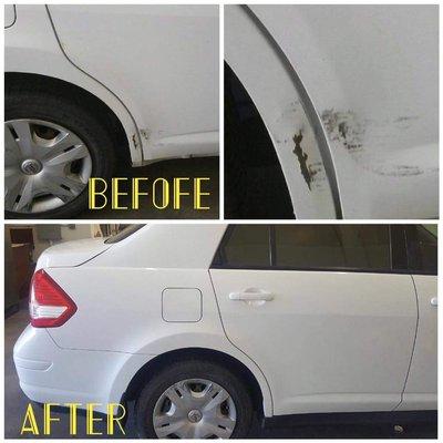 My Nissan before and after