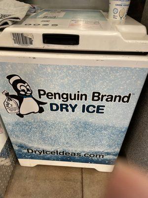 Dry ice available