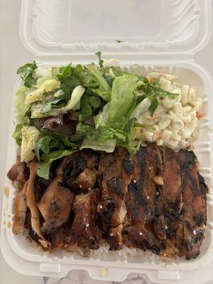 Chicken teriyaki plate