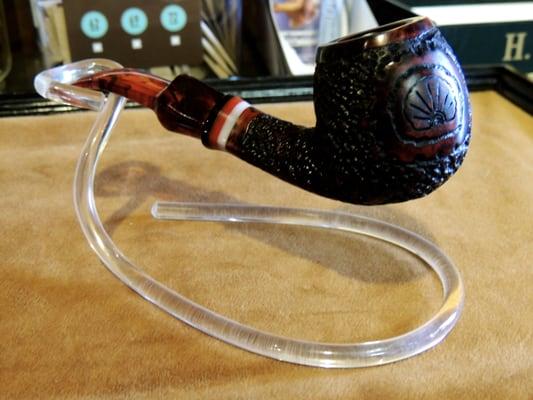 The areas largest collection of Briar Pipes.