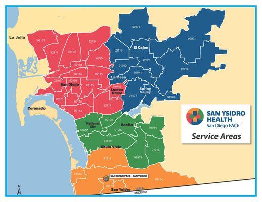 Check out Our Service Areas!