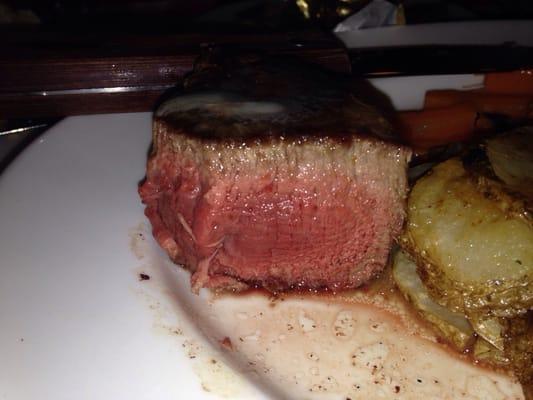 8 oz Filet cooked perfect