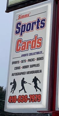 Simms Sports Cards