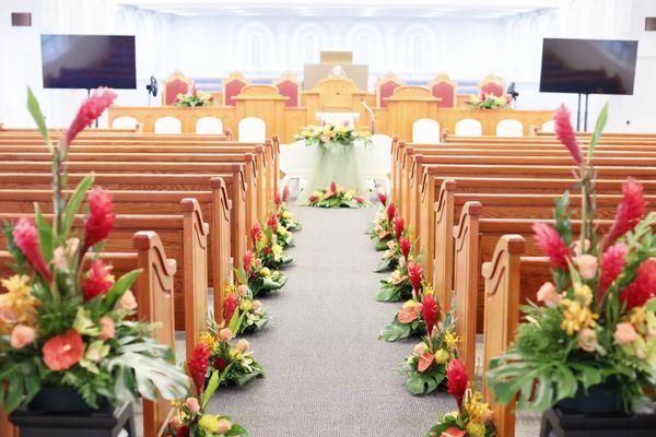 Ceremony decor