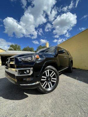 Toyota 4Runner received our full interior detail.