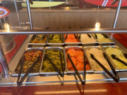 Toppings Bar