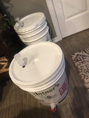 Fermentation buckets!