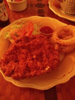 Fresh and delicious pork tenderloin sandwich! We'll be back next time we're in Zanesville!