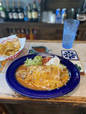 Chicken Fried Burrito