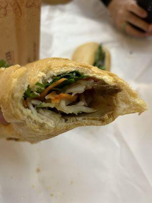 Veggie banh mi