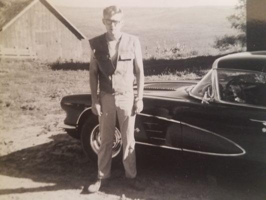 My Father with his 1958 Corvette...This is why I love cars so much...I learned it from him!