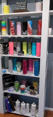 Cups in stock for customizing