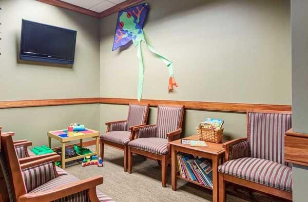 Children's waiting area