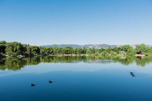 Sheldon Lake at City Park in Fort Collins