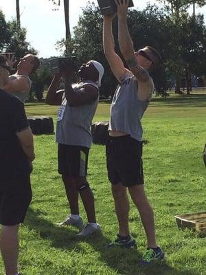 Gunny's Boot Camp Challenge ammo can lifts