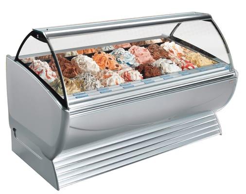 New Dinamica display case for gelato