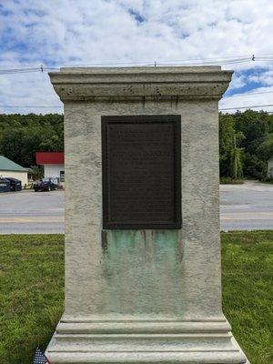 Stephen A. Douglas Historical Marker, Brandon