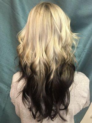 Two toned Balayage by Melissa