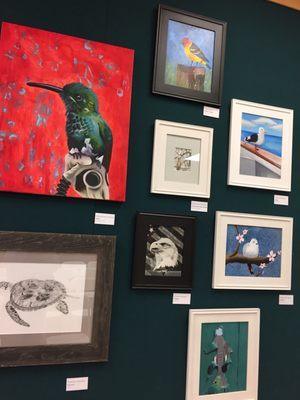 04.06.18 Art Show: work by Woodcreek High School students