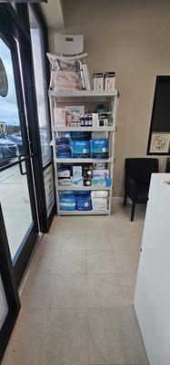 Some of our medical supplies you can find at our store.