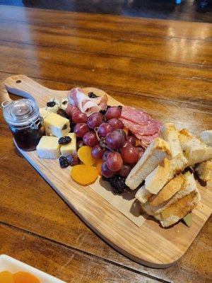 Cheese and meat board