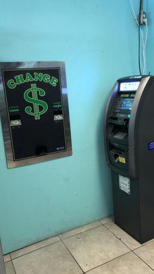 ATM and Change Machine