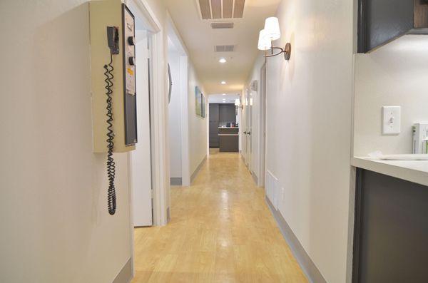 North Dallas Family Dental hallway