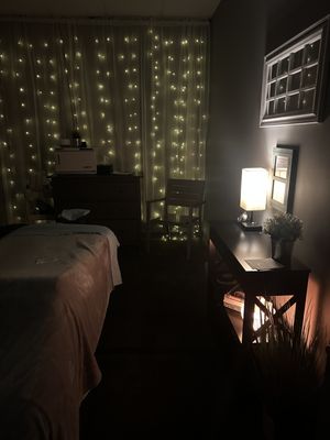 Incredibly relaxing massage rooms!