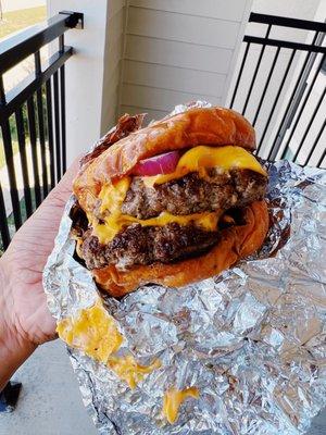 Double Cheeseburger Burger - AMAZING