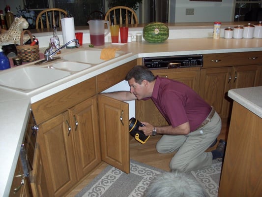 INSPECTING THE PLUMBING