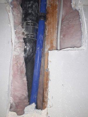 Fixing pex leaks