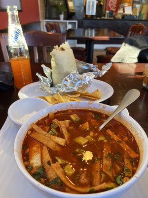 Chicken Tortilla Soup: special of the day