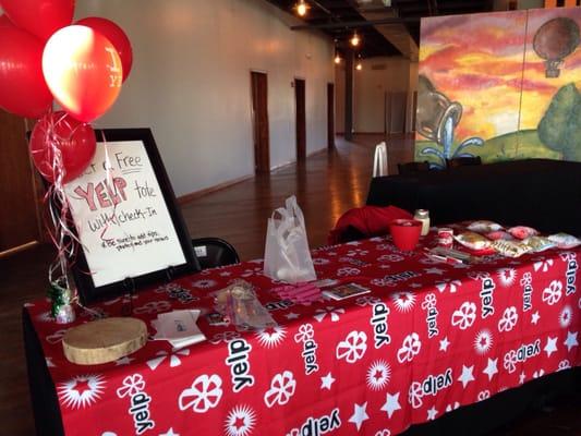 Check in for your tote & don't forget to add photos and tips! @yelpindy @jobrenneman