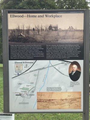 Ellwood in the Battle of the Wilderness.